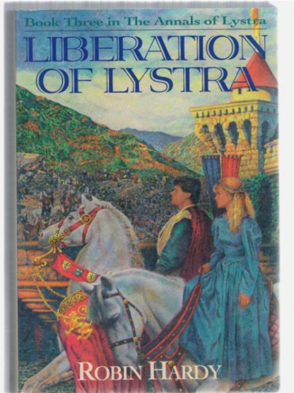5/$15 YA Book Liberation of Lystra 3 Robin Hardy SC Christian Historical Romance